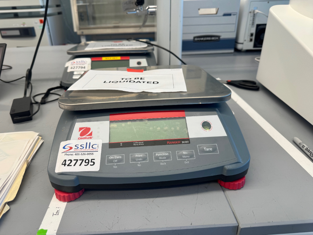 Image of Ohaus Ranger 3000 Digital Scale